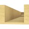 Ekena Millwork 6in. W x 4in. H x 36in. L Alpine Woodgrain TimberThane Rafter Tail, Primed Tan RFTUR06X04X36ALPRCPR - alternate 2